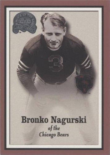 2000 Fleer Greats of the Game Bronko Nagurski #85