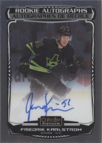 2022-23 O-Pee-Chee Platinum - Fredrik Karlstrom #R-FK