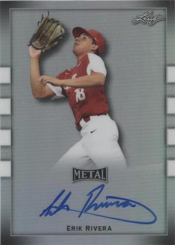 2018 Leaf Metal Perfect Game All-American Classic - Erik Rivera #BA-ER1
