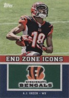 2011 Topps A.J. Green #EZI-40