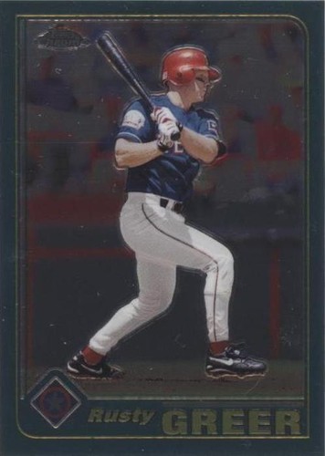 2001 Topps Chrome - Rusty Greer #164
