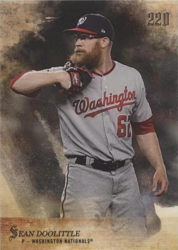 2018 Topps X Bryce Harper 220 Second to None - Sean Doolittle #13