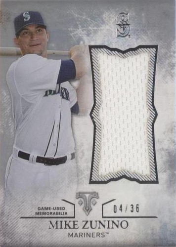 2015 Topps Triple Threads - Mike Zunino #UJR-MZO