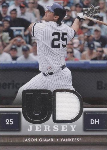2008 Upper Deck - Jason Giambi #UDJ-JG