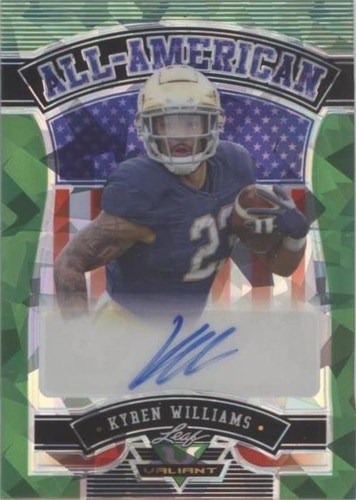 2022 Leaf Valiant Kyren Williams #AA-KW2