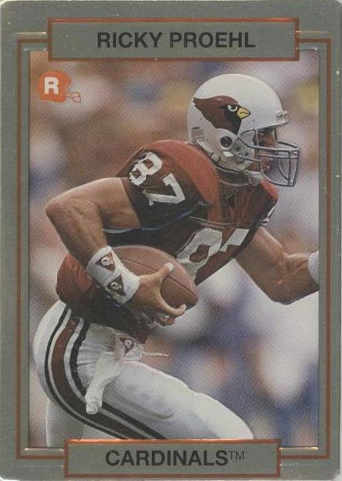 Actualización de novato Ricky Proehl #52 1990 llena de acción