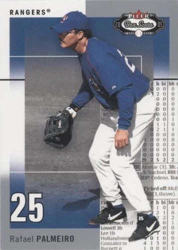 2003 Fleer Box Score - Rafael Palmeiro #89