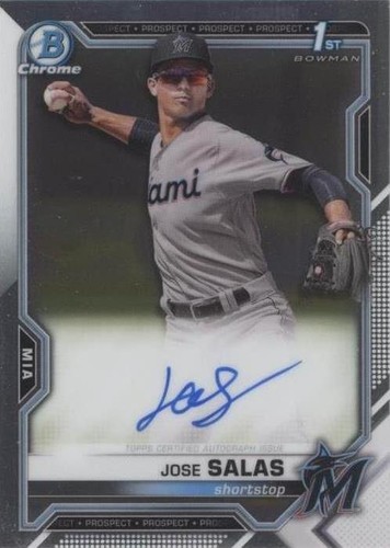 2021 Bowman - Jose Salas #CPA-JS