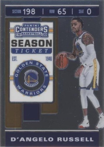 2019-20 Panini Contenders - D'Angelo Russell #21