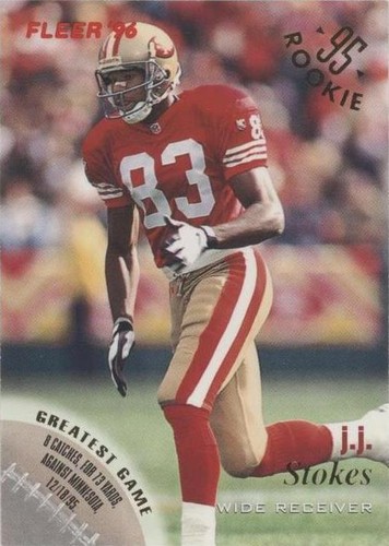 1996 Fleer J.J. Stokes #127