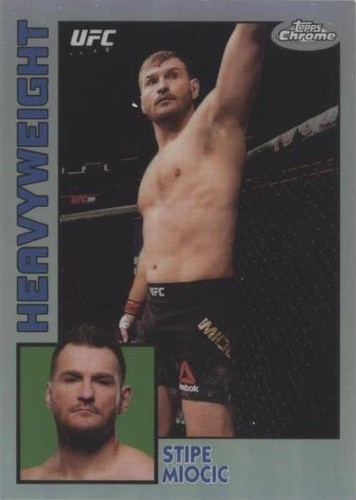 2019 Topps Chrome UFC - Stipe Miocic #84T-SM