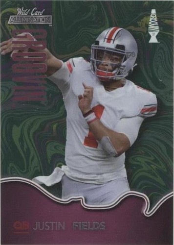 2021 Wild Card Alumination Justin Fields #GG-3