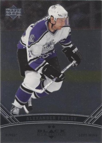 2006-07 Upper Deck Black Diamond - Alex Frolov #107