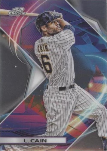 2022 Topps Cosmic Chrome - Lorenzo Cain #61