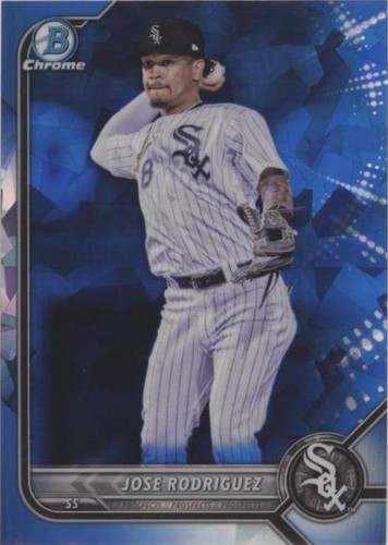 2022 Bowman Chrome Sapphire Edition - Jose Rodriguez #BCP-185