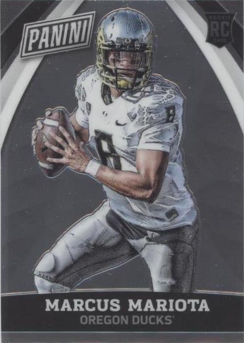 Convención Nacional Panini 2015 Marcus Mariota #80