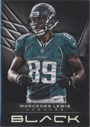 2012 Panini Black Marcedes Lewis #24