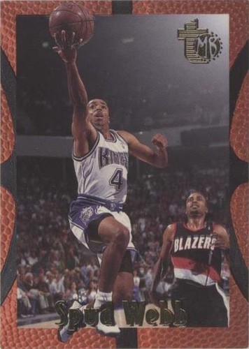 1994-95 Topps Embossed - Spud Webb #85