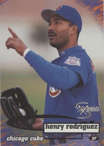 1998 Skybox Dugout Axcess - Henry Rodriguez #8