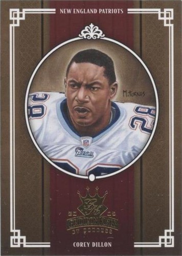 2005 Donruss Throwback Threads Corey Dillon #GK-8