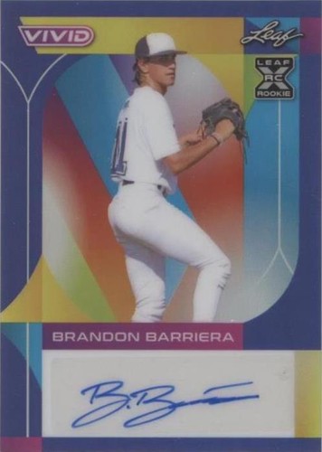 2022 Leaf Vivid - Brandon Barriera #BA-BB1
