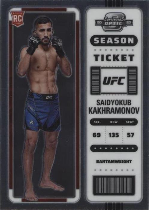 2023 Panini Chronicles UFC - Saidyokub Kakhramonov #371
