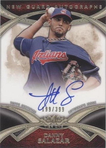 2014 Topps Tier One - Danny Salazar #NGA-DSA