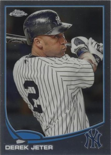 Derek Jeter 1999 Topps Chrome Super Chrome Refractor Card#14