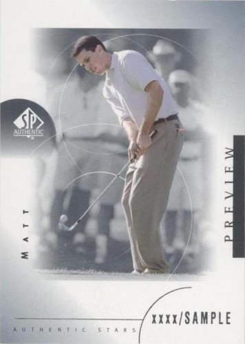 2001 SP Authentic Preview - Matt Kuchar #42