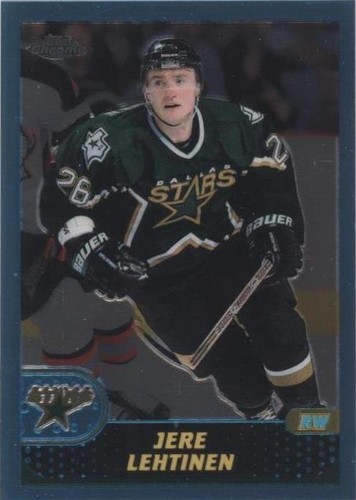 2001-02 Topps Chrome - Jere Lehtinen #114