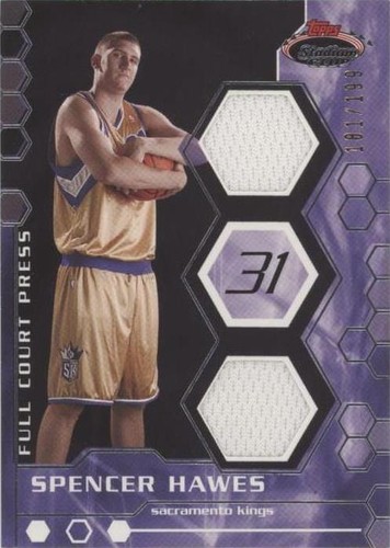 2007-08 Topps Stadium Club - Spencer Hawes #FCPDR-SH