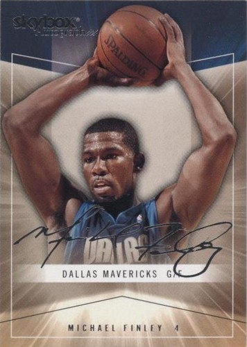 2004-05 Skybox Autographics - Michael Finley #42