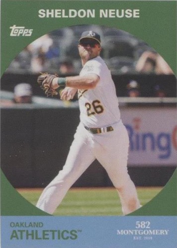 2022 Topps 582 Montgomery Club Set 5 - Sheldon Neuse #17