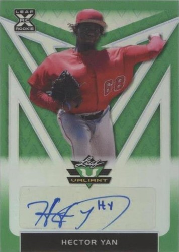 2020 Leaf Valiant - Hector Yan #BA-HY1
