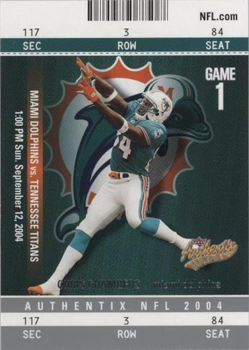 2004 Fleer Authentix Chris Chambers #11