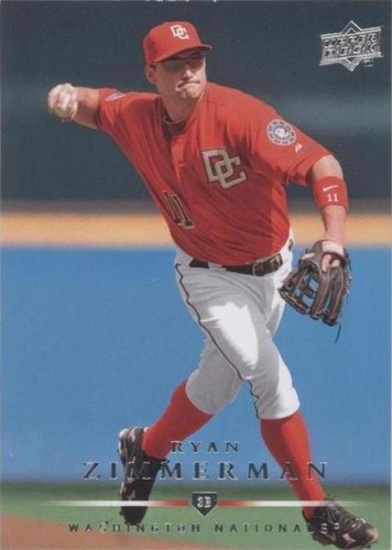2008 Upper Deck - Ryan Zimmerman #694