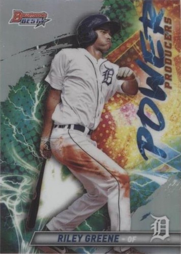 2019 Bowman's Best - Riley Greene #PP-RG