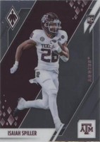 2022 Panini Chronicles Draft Picks Isaiah Spiller #30