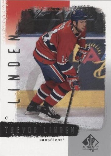 2000-01 SP Authentic - Trevor Linden #48