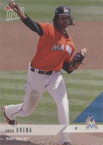 2018 Topps Now - Jose Urena #OD-247