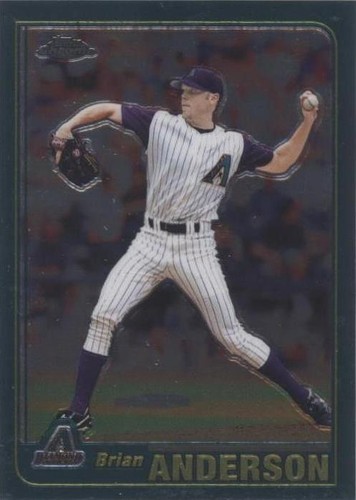 2001 Topps Chrome - Brian Anderson #88