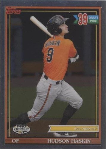 2021 Topps Pro Debut - Hudson Haskin #PDC-175