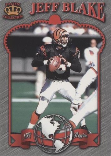 1996 Pacific Crown Royale Jeff Blake #NR60