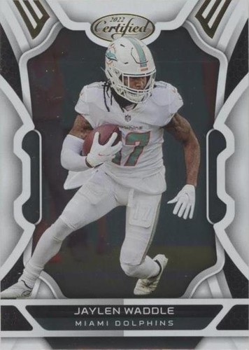 2022 Panini Certified Jaylen Waddle #62