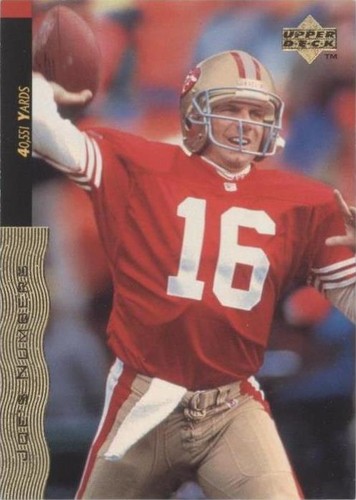 1995 Upper Deck Joe Montana Joe Montana #40