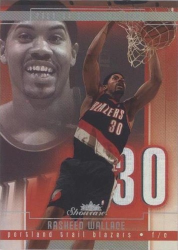 2003-04 Fleer Showcase - Rasheed Wallace #26
