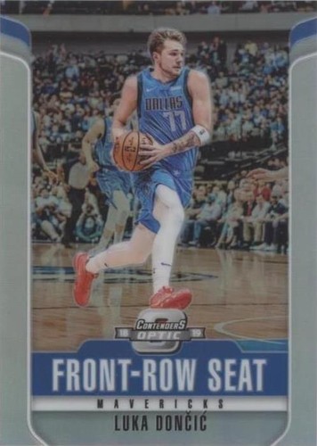 2018 CONTENDERS OPTIC SILVER PRIZM LUKA DONCIC ROOKIE #13