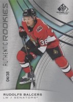 2019-20 Upper Deck SP Game Used - Rudolfs Balcers #188