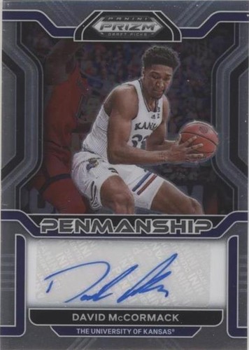 2022-23 Panini Prizm Draft Picks - David McCormack #CP-DMC