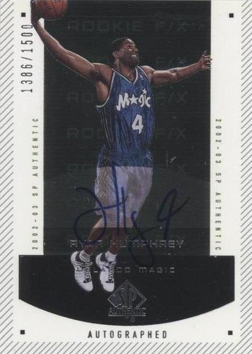 2002-03 SP Authentic - Ryan Humphrey #160